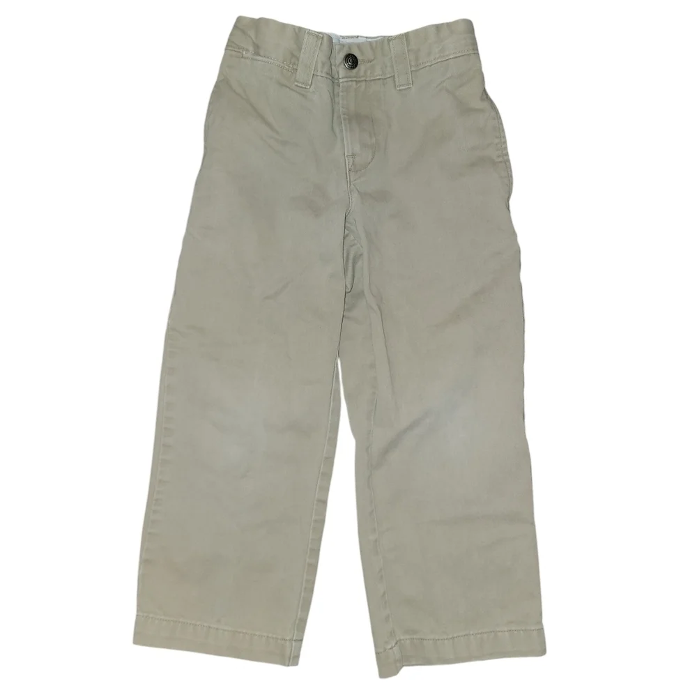 Gap easy fit size 5 regular adjustable waist khaki pants